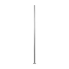 Nova Pole NSSA412LD Poteau droit carré en aluminium de 4"