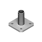 Nova Pole POST-TOP-TENONS Tenons de sommet de poteau 