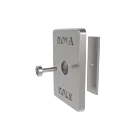 Nova Pole RECTANGLE-ALUMINUM-COVER Système de couvercle de trou de visite de sécurité Nova Lock Retro Fit 