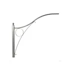 Nova Pole S15-50-ACL-B01 Scroll Bras Clover de 2,5 m