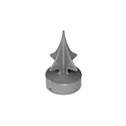 Nova Pole SPEAR-HEAD-FINIAL-CAP Embout de tête de lance