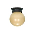 Plafonnier Nuvo Lighting 60-1279 1-Lumière Bois d'Acajou