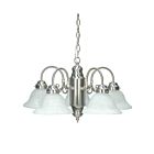 Chandelier Nuvo Lighting 60-1290 5-Lumières Nickel Brossé