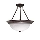 Plafonnier Nuvo Lighting 60-210 3-Lumières Bronze Antique