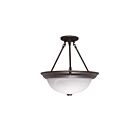 Plafonnier Nuvo Lighting 60-210 3-Lumières Bronze Antique