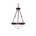 Luminaire Suspendu Nuvo Lighting 60-211 3-Lumières Bronze Antique