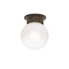 Plafonnier Nuvo Lighting 60-247 1-Lumière Bronze Antique