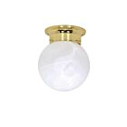 Plafonnier Nuvo Lighting 60-255 1-Lumière Laiton Poli