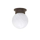 Plafonnier Nuvo Lighting 60-259 1-Lumière Bronze Antique