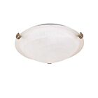 Plafonnier Nuvo Lighting 60-271 2-Lumières Nickel Brossé