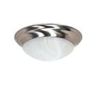 Plafonnier Nuvo Lighting 60-285 3-Lumières Nickel Brossé