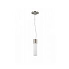 Luminaire Suspendu Nuvo Lighting 60-2932 1-Lumière Série Link Nickel Brossé