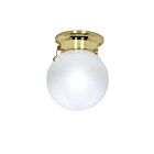 Plafonnier Nuvo Lighting 60-295 1-Lumière Laiton Poli