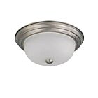 Plafonnier Nuvo Lighting 60-3262 2-Lumières Nickel Brossé