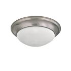 Plafonnier Nuvo Lighting 60-3273 3-Lumières Nickel Brossé