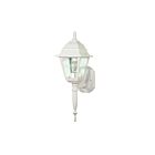 Lanterne murale Nuvo Lighting 60-3453 Briton 1-Lumière 60W Blanc