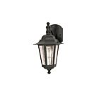 Lanterne murale bras vers le bas Nuvo Lighting 60-3475 Cornerstone 1-Lumière 60W Noir texturé