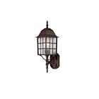 Lanterne murale d'extérieur Nuvo Lighting 60-3478 Adams 1-Lumière 100W Bronze rustique