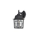 Lanterne murale d'extérieur Nuvo Lighting 60-3486 Banyan 1-Lumière 100W Noir texturé
