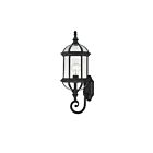 Lanterne murale d'extérieur Nuvo Lighting 60-3499 Boxwood 1-Lumière 100W Noir texturé