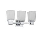 Vanité Nuvo 60-4003 3-Lumières Parker Polished Chrome