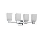 Vanité Nuvo 60-4004 4-Lumières Parker Polished Chrome