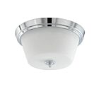 Plafonnier Nuvo Lighting 60-4088 2-Lumières Série Bento Chrome Poli