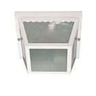 Plafonnier Extérieur Nuvo Lighting 60-470 2-Lumières Blanc