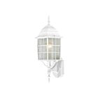 Applique Murale Nuvo Lighting 60-4901 1-Lumière Série Adams Blanc