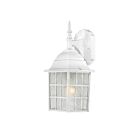 Applique Murale Nuvo Lighting 60-4904 1-Lumière Série Adams Blanc