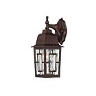 Applique Murale Nuvo Lighting 60-4922 1-Lumière Série Banyon Bronze Rustique