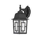Applique Murale Nuvo Lighting 60-4923 1-Lumière Série Banyon Noir Texturé