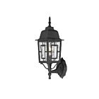 Applique Murale Nuvo Lighting 60-4926 1-Lumière Série Banyon Noir Texturé