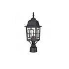 Lampe sur poteau extrieur Nuvo Lighting 60-4929 1-Lumière Série Banyon Textured Black