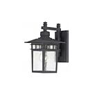 Lanterne murale extrieur Nuvo Lighting 60-4953 1-Lumière Série Cove Neck Textured Black