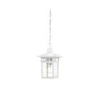 Lanterne Extérieur Nuvo Lighting 60-4954 1-Lumière Série Cove Neck Blanc
