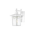 Lanterne murale extrieur Nuvo Lighting 60-4957 1-Lumière Série Cove Neck Blanc