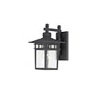 Lanterne murale extrieur Nuvo Lighting 60-4959 1-Lumière Série Cove Neck Textured Black