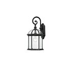 Applique Murale Nuvo Lighting 60-4966 1-Lumière Série Boxwood Noir Texturé