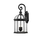 Applique Murale Nuvo Lighting 60-4969 3-Lumières Série Boxwood Noir Texturé