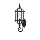 Applique Murale Nuvo Lighting 60-4973 1-Lumière Série Boxwood Noir Texturé