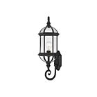 Applique Murale Nuvo Lighting 60-4973 1-Lumière Série Boxwood Noir Texturé
