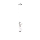 Mini Suspendu Nuvo Lighting 60-5262 1-Lumière Série Beaker Nickel Brossé
