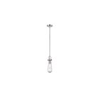 Mini Suspendu Nuvo Lighting 60-5262 1-Lumière Série Beaker Nickel Brossé
