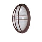 Applique Murale Extérieur Nuvo 60-529 1-Lumière Bronze Architecturale