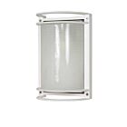 Applique Murale Extérieur Nuvo 60-530 1-Lumière Semi Gloss white