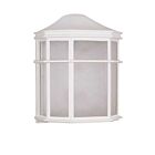 Applique Murale Extérieur Nuvo 60-537 1-Lumière Blanc