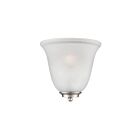 Vanité Nuvo 60-5377 1-Lumière Empire Nickel Brossé