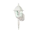 Applique Murale Extérieur Nuvo 60-540 1-Lumière Briton Blanc