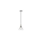 Mini Suspendu Nuvo Lighting 60-5403 1-Lumière Série Vintage Nickel Poli